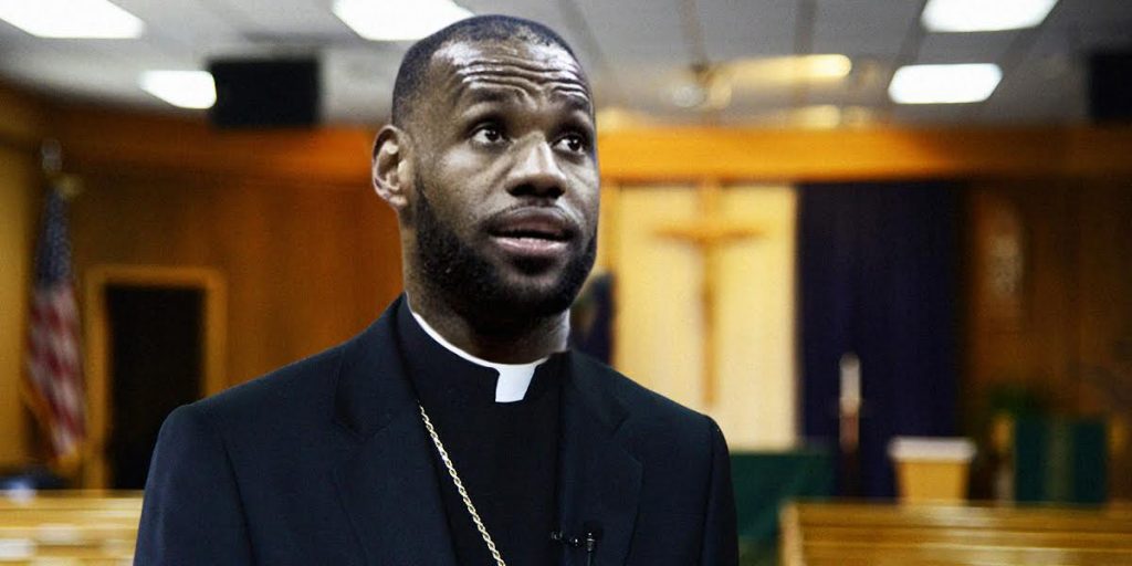 is lebron james religious